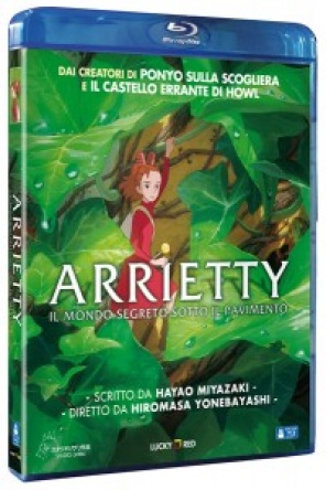 Locandina italiana DVD e BLU RAY Arrietty-Il mondo segreto sotto il pavimento 
