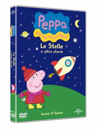 Locandina italiana DVD e BLU RAY Peppa Pig - Le stelle e altre storie 