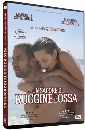 Locandina italiana DVD e BLU RAY Un sapore di ruggine e ossa 