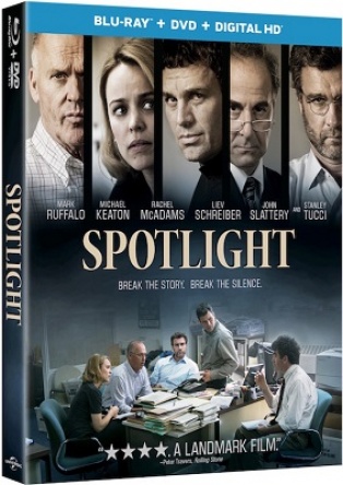 Locandina italiana DVD e BLU RAY Il caso Spotlight 
