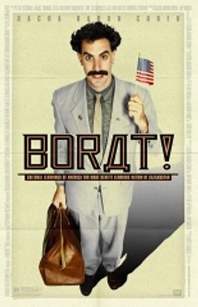 Locandina italiana Borat. Studio culturale sull'America a beneficio della gloriosa nazione del Kazakistan 