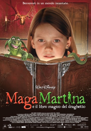 Locandina italiana Maga Martina e il libro magico del draghetto 