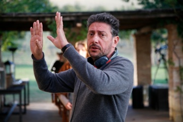 La bellezza del somaro - il regista e attore Sergio Castellitto 'Marcello Sinibaldi' sul set. - La bellezza del somaro