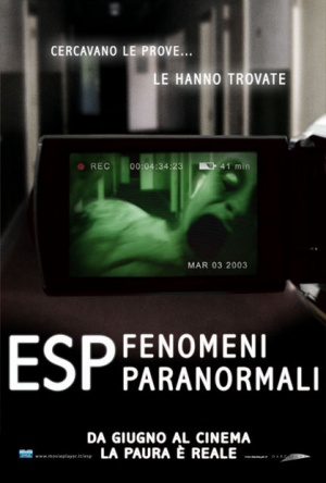 Locandina italiana ESP - Fenomeni paranormali 