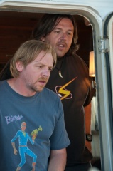 PAUL - (L to R): Simon Pegg 'Graeme Willy' con Nick Frost 'Clive Gollings' in una foto di scena - Photographer: Wilson Webb
© 2010 Universal Studios. ALL RIGHTS RESERVED. - Paul  