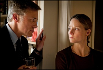 Carnage - Christoph Waltz 'Alan' con Jodie Foster 'Veronica' in una foto di scena - Carnage