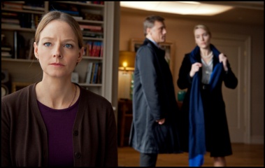 Carnage - (L to R): Jodie Foster 'Veronica', Christoph Waltz 'Alan' e Kate Winslet 'Annette' in una foto di scena - Carnage