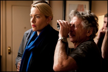 Carnage - Kate Winslet 'Annette' col regista Roman Polanski sul set - Carnage