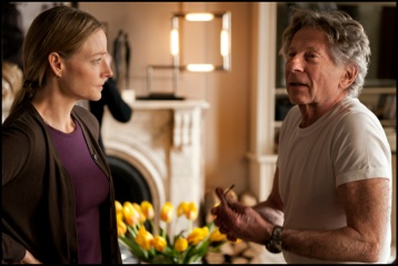 Carnage - Jodie Foster 'Veronica' col regista Roman Polanski sul set - Carnage