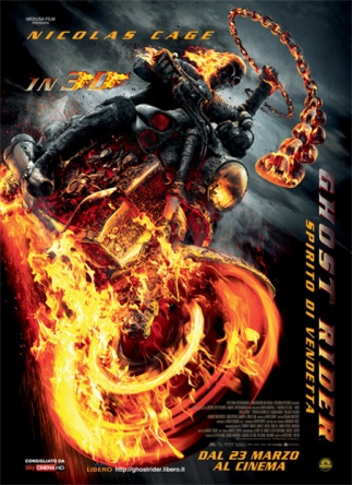 Locandina italiana Ghost Rider: Spirito di vendetta 