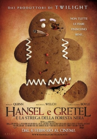 Locandina italiana Hansel & Gretel e la strega della foresta nera 