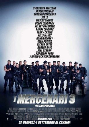 Locandina italiana I mercenari 3 - The Expendables 