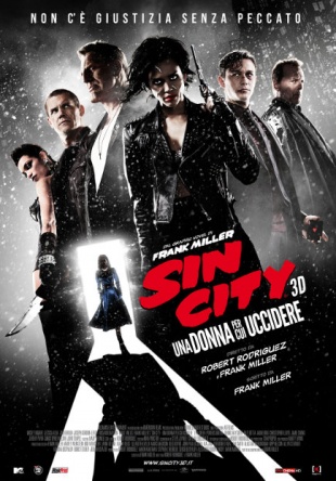 Locandina italiana Sin City: una donna per cui uccidere 