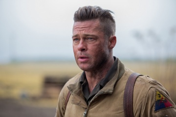 Fury - Brad Pitt 'Don (Wardaddy) Collier' in una foto di scena - Fury