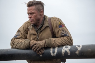 Fury - Brad Pitt 'Don (Wardaddy) Collier' in una foto di scena - Fury
