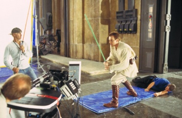 Star Wars: Episodio I-La minaccia fantasma - Ewan McGregor 'Obi-Wan Kenobi' sul set - Star Wars: Episodio I - La minaccia fantasma