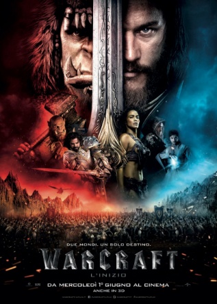 Locandina italiana Warcraft - L'inizio 