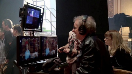 Il GGG-Il grande gigante gentile - Il regista Steven Spielberg sul set - Il GGG - Il grande gigante gentile