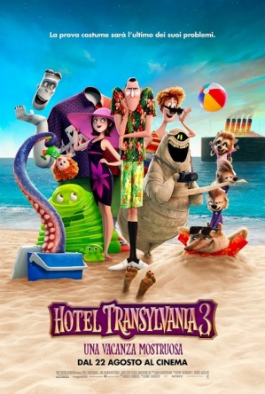 Locandina italiana Hotel Transylvania 3 - Una vacanza mostruosa 