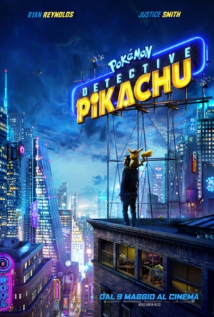 Locandina italiana Pokémon Detective Pikachu  