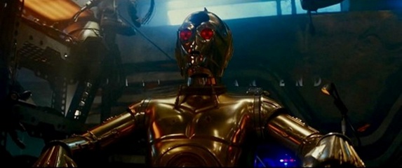 Star Wars: L'ascesa di Skywalker - Anthony Daniels 'C-3PO' in una foto di scena - Star Wars: L'ascesa di Skywalker