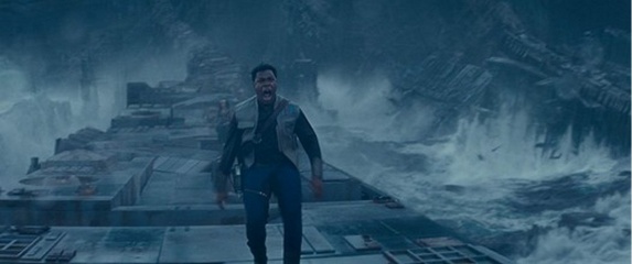 Star Wars: L'ascesa di Skywalker - John Boyega 'Finn' in una foto di scena - Star Wars: L'ascesa di Skywalker