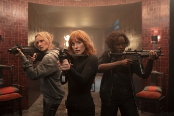 Secret Team 355 - (L to R): Diane Kruger 'Marie Schmidt', Jessica Chastain 'Mace/Mason Browne' e Lupita Nyong'o 'Khadijah Adiyeme' in una foto di scena - Secret Team 355