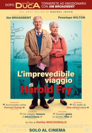 Locandina italiana L'imprevedibile viaggio di Harold Fry 
