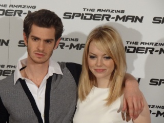 The Amazing Spider-Man - Andrew Garfield 'Peter Parker/Spider-Man' con Emma Stone 'Gwen Stacy' - The Help