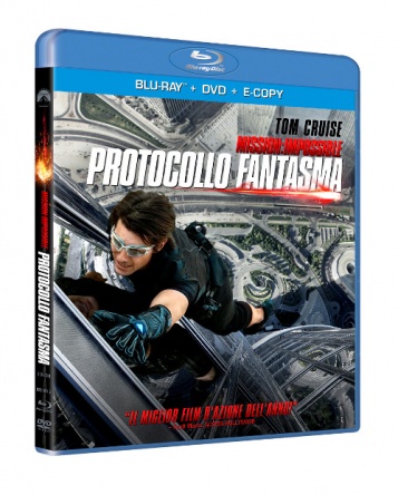 Locandina italiana DVD e BLU RAY Mission: Impossible - Protocollo fantasma 