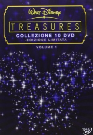 Locandina italiana DVD e BLU RAY Disney Treasures 