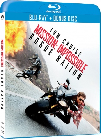 Locandina italiana DVD e BLU RAY Mission: Impossible - Rogue Nation 
