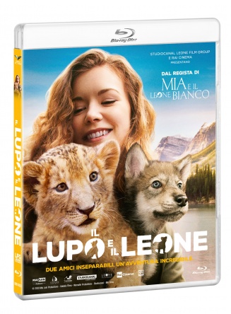 Locandina italiana DVD e BLU RAY Il lupo e il leone 