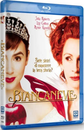 Locandina italiana DVD e BLU RAY Biancaneve   