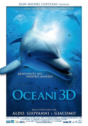 Locandina italiana Oceani 3D 