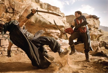 PRINCE OF PERSIA: THE SANDS OF TIME - (L-R) Thomas DuPont e Jake Gyllenhaal - Foto: Andrew Cooper, SMPSP
© Disney Enterprises, Inc. and Jerry Bruckheimer, Inc. All rights reserved. - Prince of Persia-Le sabbie del Tempo