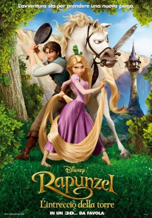 Locandina italiana Rapunzel-L'intreccio della torre 