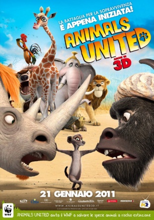 Locandina italiana Animals United 3D 