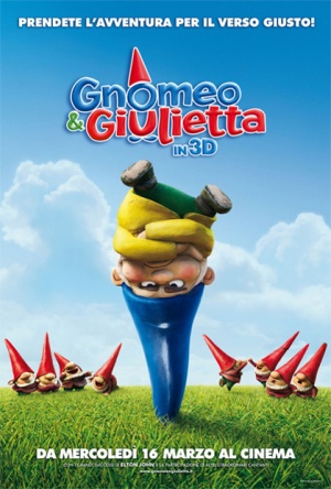 Locandina italiana Gnomeo & Giulietta 