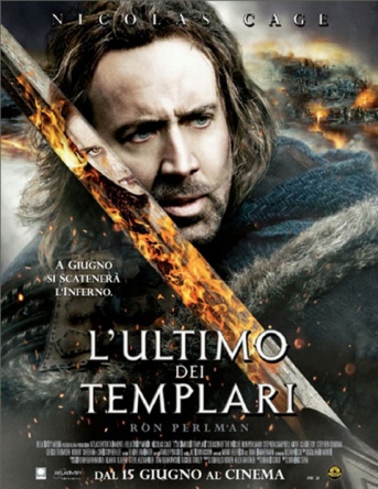 Locandina italiana L'ultimo dei Templari 
