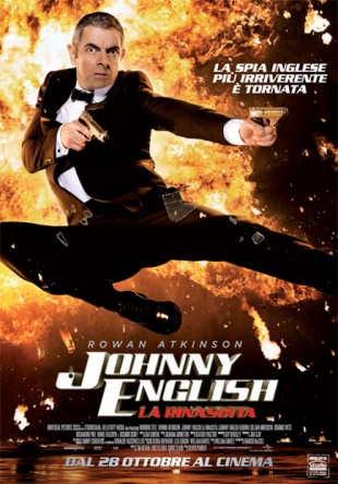 Locandina italiana Johnny English - La rinascita 