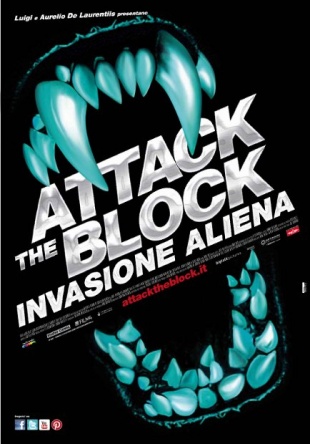 Locandina italiana Attack the Block - Invasione aliena 