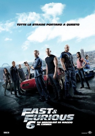 Locandina italiana Fast & Furious 6 