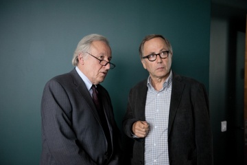 Nella casa - (L to R): Jean-François Balmer 'Preside del liceo' e Fabrice Luchini 'Germain' in una foto di scena - Nella casa