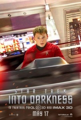 Into Darkness-Star Trek - Character-poster di Anton Yelchin 'Pavel Chekov' - Into Darkness - Star Trek