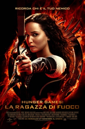 Locandina italiana Hunger Games - La ragazza di fuoco 