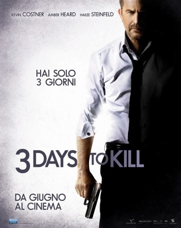 Locandina italiana 3 Days to Kill 