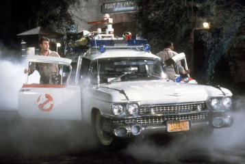 Ghostbusters-Acchiappafantasmi - Dan Aykroyd 'Dott. Raymond (Ray) Stantz' (a sinistra) in una foto di scena - Ghostbusters - Acchiappafantasmi