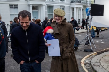 Paddington - Il produttore David Heyman con Nicole Kidman 'Millicent' sul set - Paddington