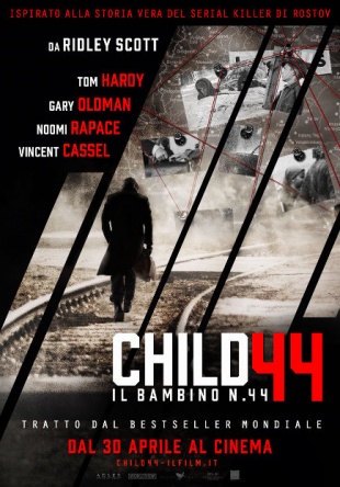 Locandina italiana Child 44: Il bambino numero 44 